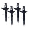 4 PCS Fuel Injector 23670-0L100 for Toyota Engine 1KD-FTV