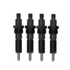 4 PCS Fuel Injector J919343 for CASE 580SK 580L 580SL 590SL 650G 850E 9030 9020 9010B