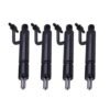 4 Pcs Fuel Injector AM880545 729609-53100 for Yanmar Engine 4TNE88 John Deere Tractor 4310 4510 4610
