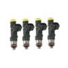 4 Pieces Fuel Injector 0280158829 for Audi VW BMW Dodge Ford Nissan Chevrolet Cadillac