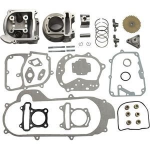 56mm Piston Cylinder Gasket Kit for Yamaha Motorcycle DT125 DT125A DT125B 1974-1981