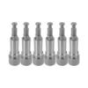 6 Pieces Injection Plunger Barrel 131153-1720 65.11125-0009S A216 for Isuzu 6BG1 Komatsu S6D108 Engine Doosan MEGA 250-V 250-III Loader