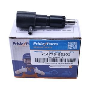 Fuel Injector 714775-53101 for Yanmar Engine L48V L48EE L48ADVMK L48EE-DPNA L48V6-M1 L48V6-VWK L48V6DA1F1AA L48V6DF1T1EA L70EE-DVMK