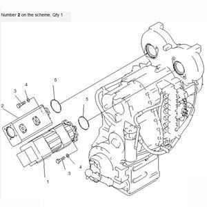 Aftermarket Danfoss 83084471 Hydraulic Pump